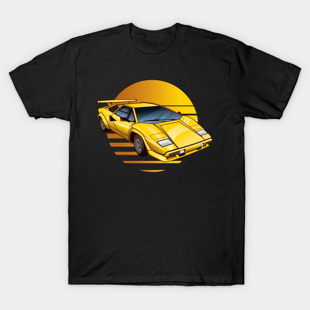 Vintage lamborghini shirt sale